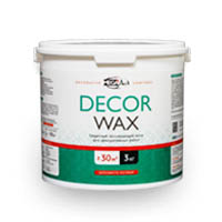 Decor Wax — Шелковисто-матовый лессирующий воск для декоративных покрытий 