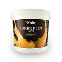 Joker Plus Ipek Mat — Шелковистоматовая акриловая краска с добавкой силикона